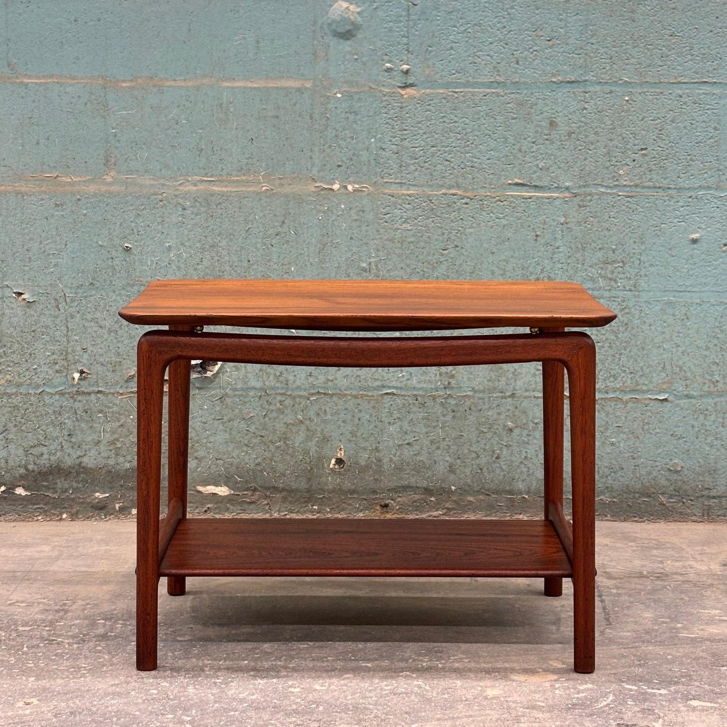Danish Modern Teak Side Table by Peter Hvidt & Orla Molgaard Nielsen for France & Daverkosen