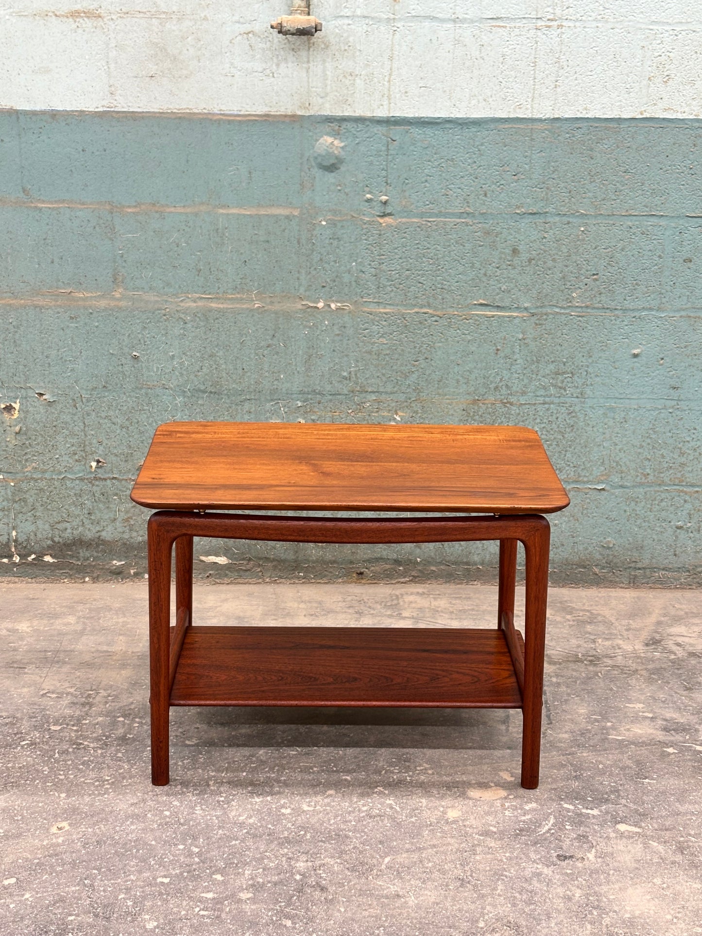 Danish Modern Teak Side Table by Peter Hvidt & Orla Molgaard Nielsen for France & Daverkosen
