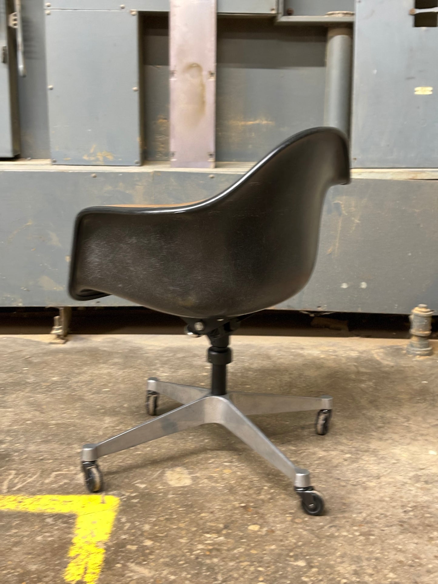 Vintage Eames for Herman Miller Upholstered Shell Armchair