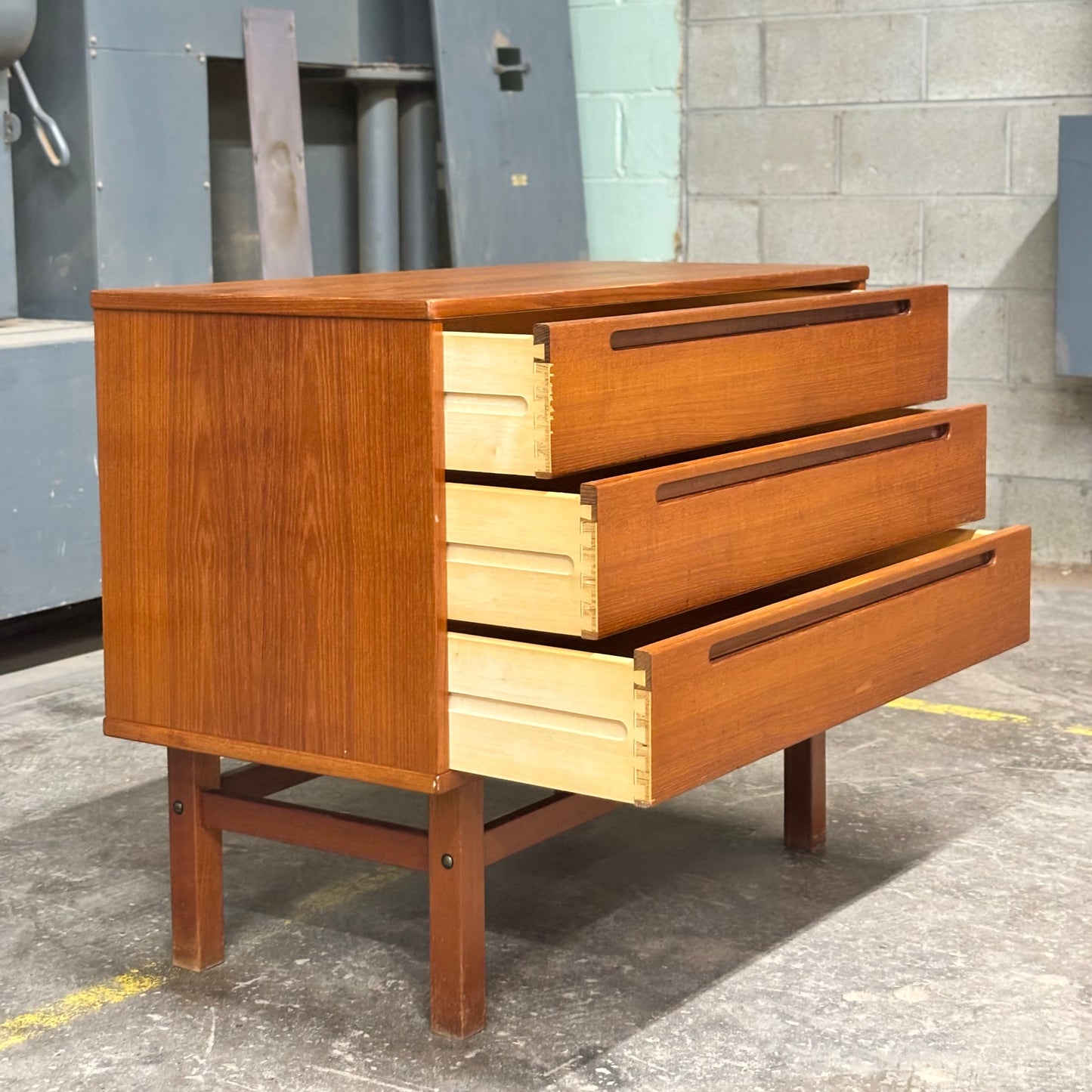 Danish Modern Teak Chest by Nils Jonnson for HJN Møbler