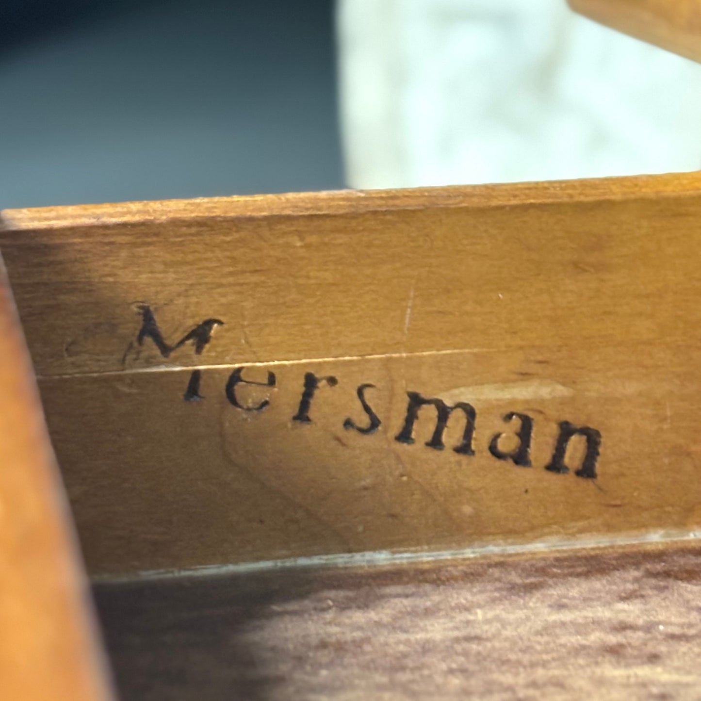 Vintage MCM Walnut Expanding Table by Mersman