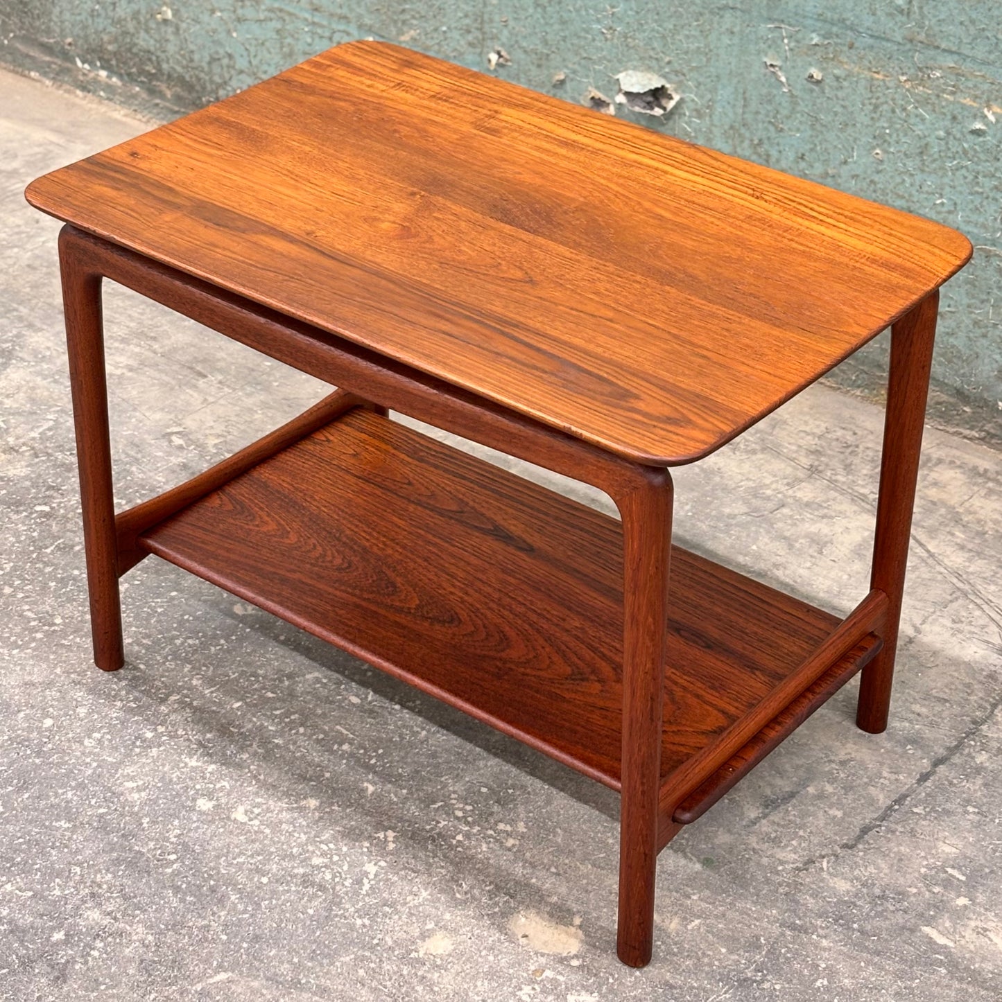 Danish Modern Teak Side Table by Peter Hvidt & Orla Molgaard Nielsen for France & Daverkosen
