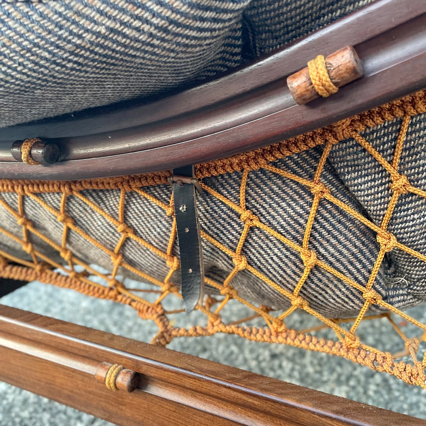 ‘Tijuca’ Sofa in Wool Tweed by Jean Gillon for Italma/Woodart