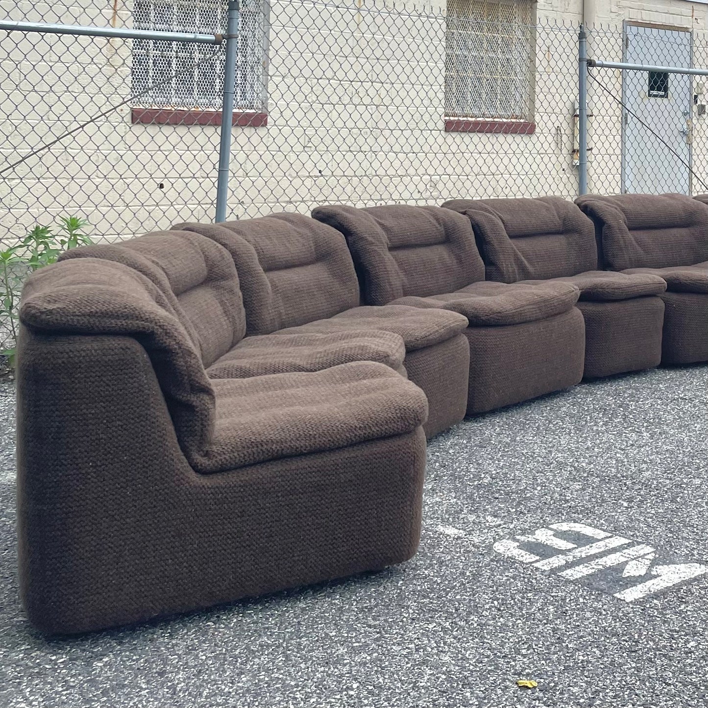 Vintage 9pc Modular Sectional Sofa by Friedrich Hill for Walter Knoll