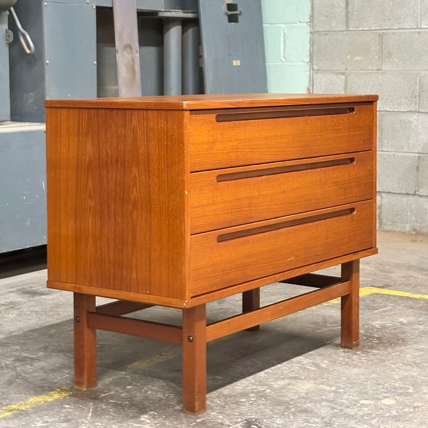 Danish Modern Teak Chest by Nils Jonnson for HJN Møbler