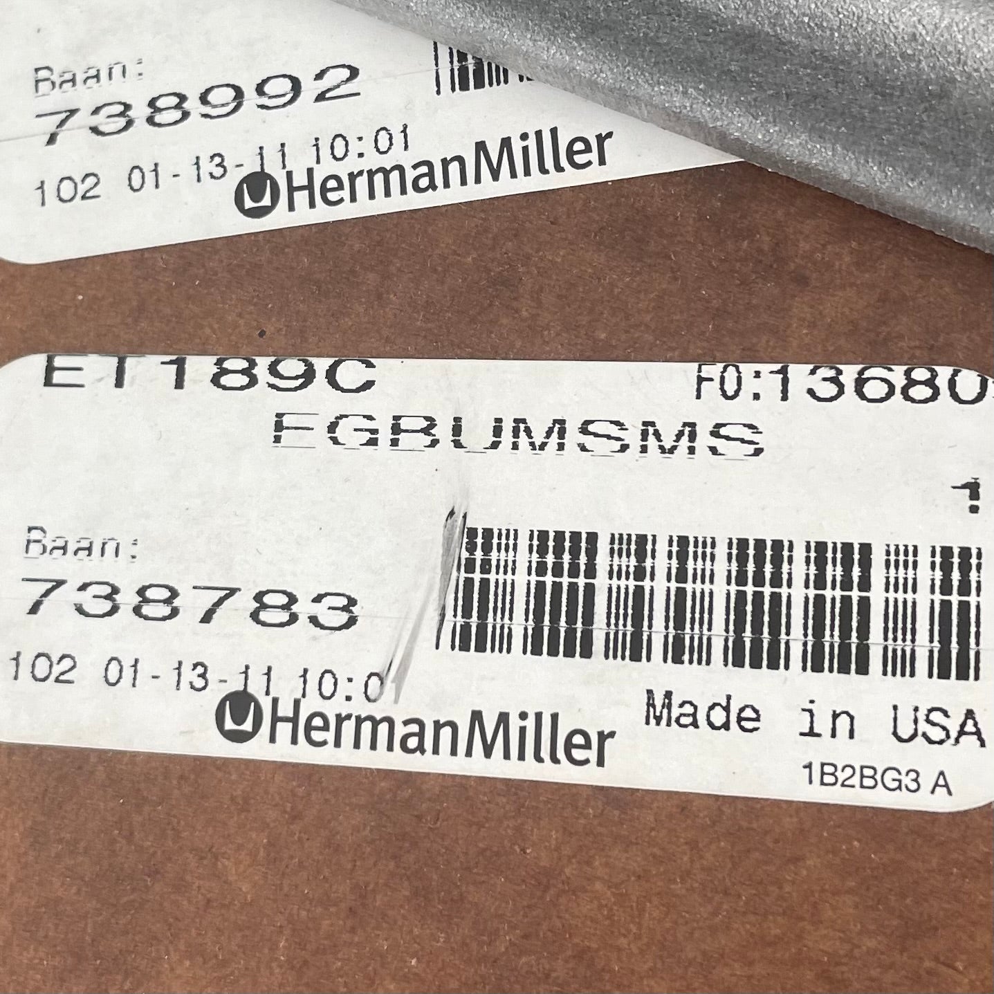 Eames ET189C Table by Herman Miller
