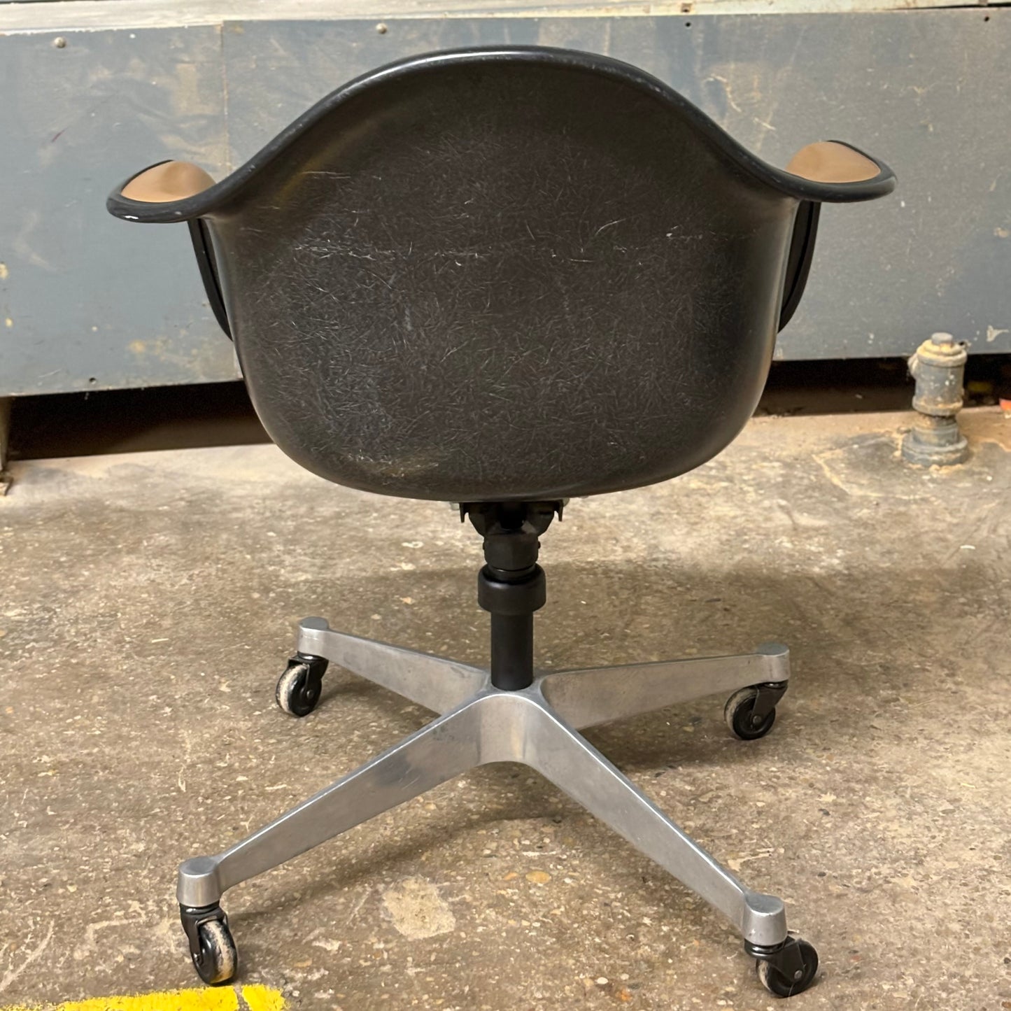 Vintage Eames for Herman Miller Upholstered Shell Armchair