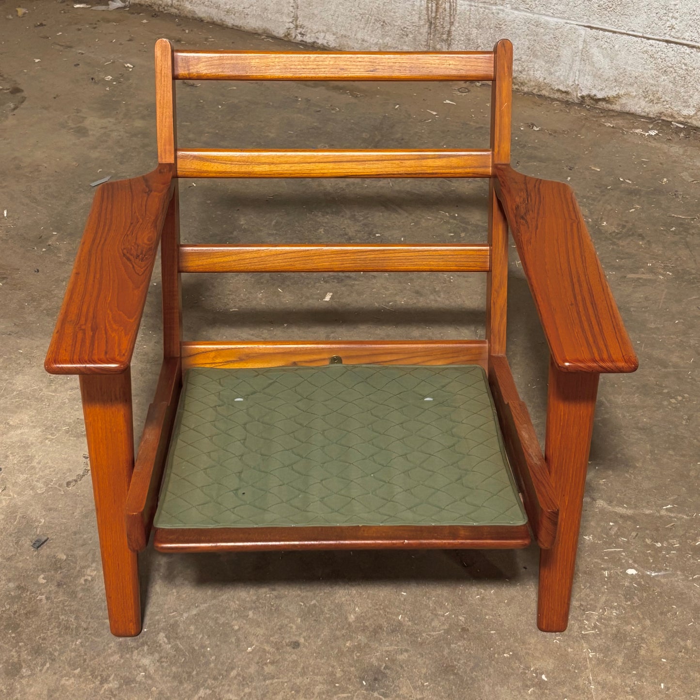 Vintage Teak GE-290 Lounge Chair by Hans Wegner for Getama