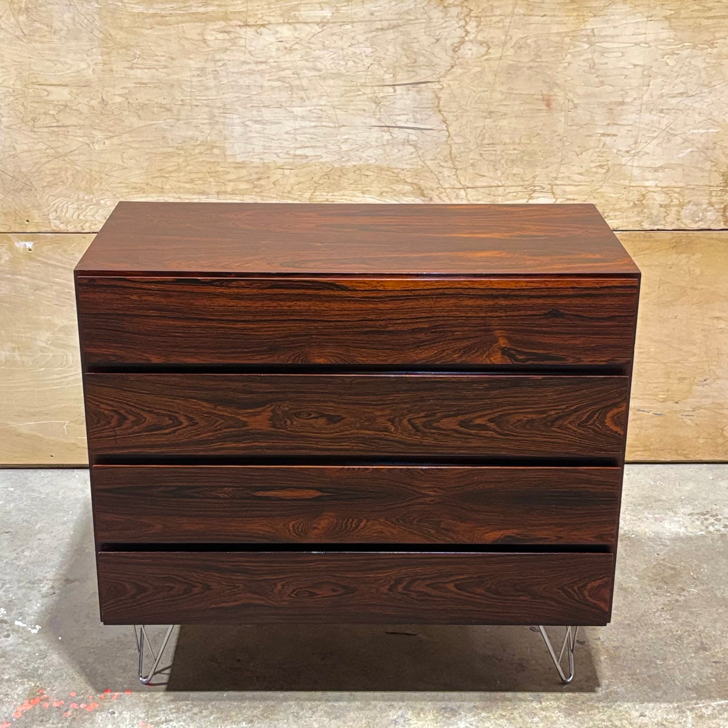 Vintage Danish MCM Rosewood Chest of Drawers by Arne Wahl Iversen for Vinde Møbelfabrik