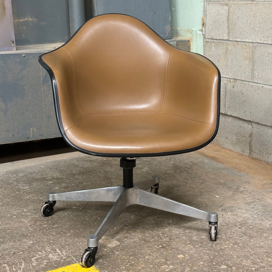 Vintage Eames for Herman Miller Upholstered Shell Armchair