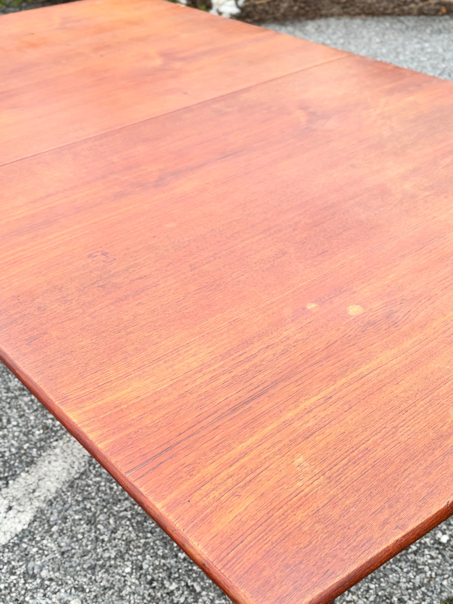 Vintage Teak Extendable Dining Table