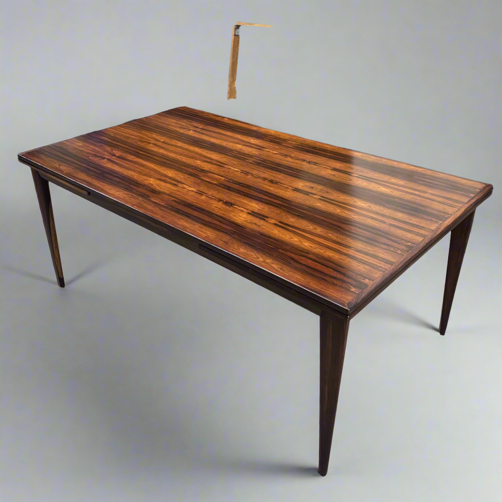 Vintage Danish MCM Model 12 Dining Table by Niels Møller for J.L. Møller