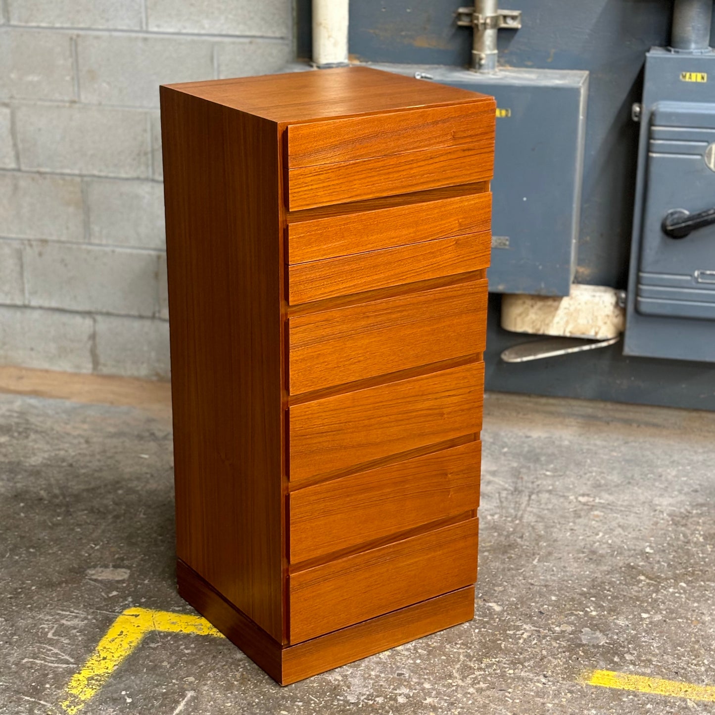 Vintage Danish MCM Teak Lingerie Chest by Arne Wahl Iversen for Vinde Mobelfabrik