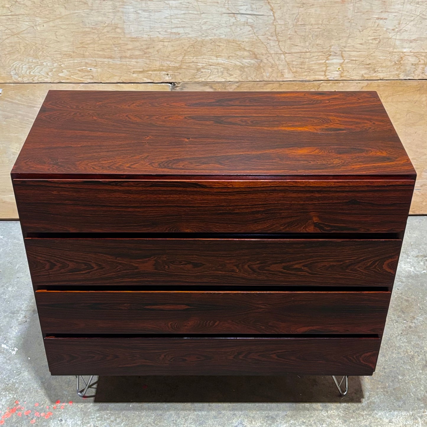 Vintage Danish MCM Rosewood Chest of Drawers by Arne Wahl Iversen for Vinde Møbelfabrik