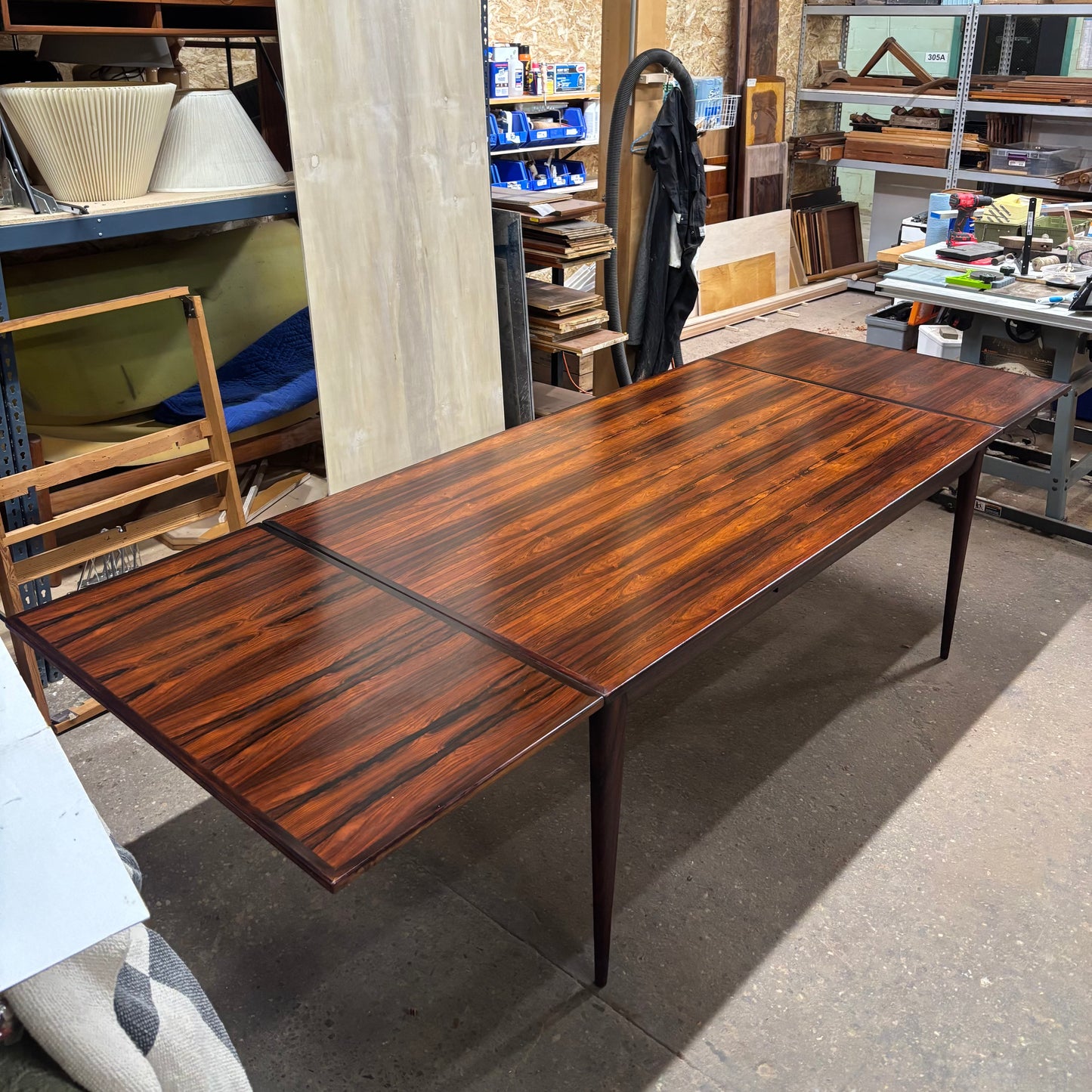 Vintage Danish MCM Model 12 Dining Table by Niels Møller for J.L. Møller