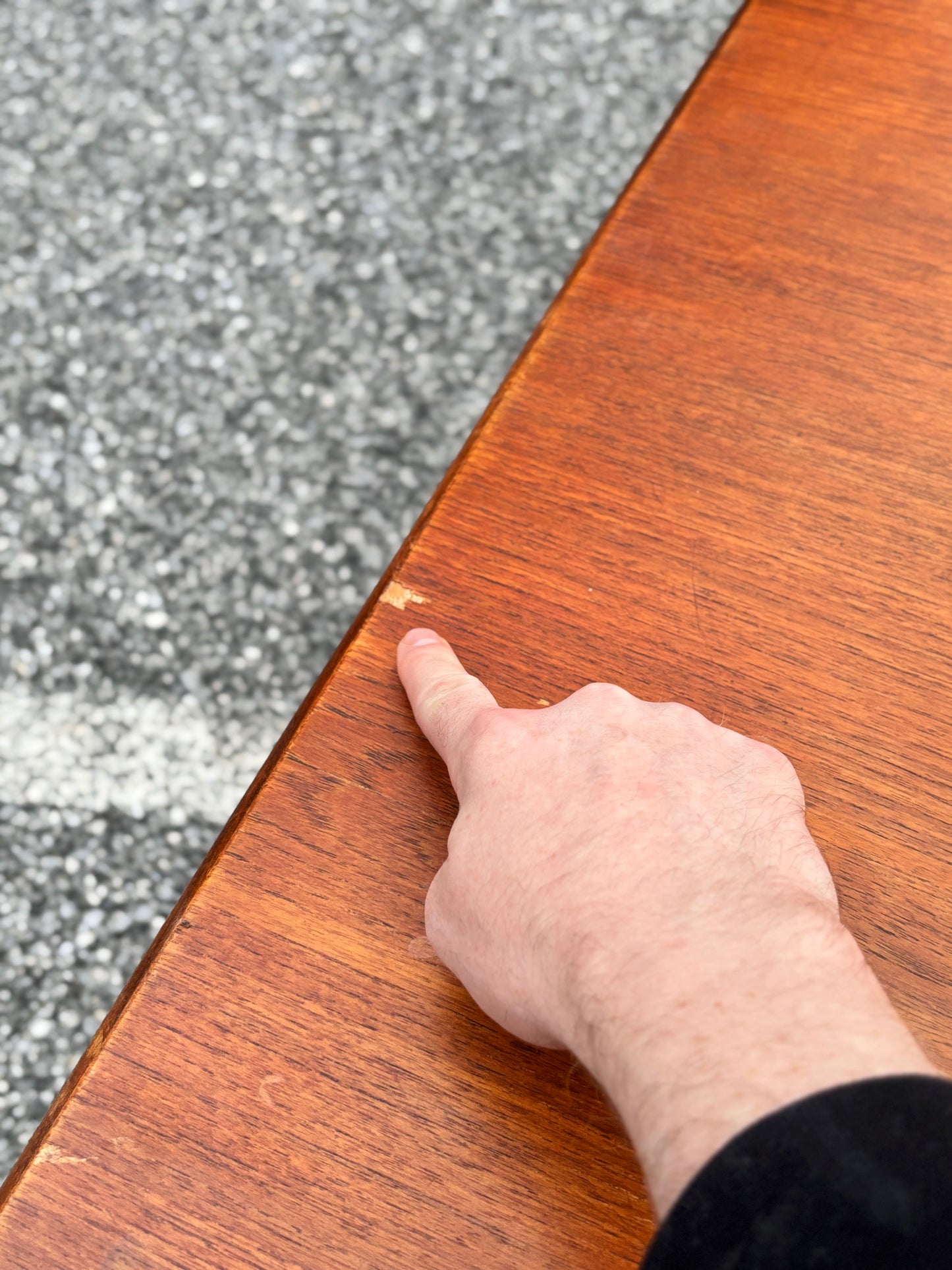 Vintage Teak Extendable Dining Table