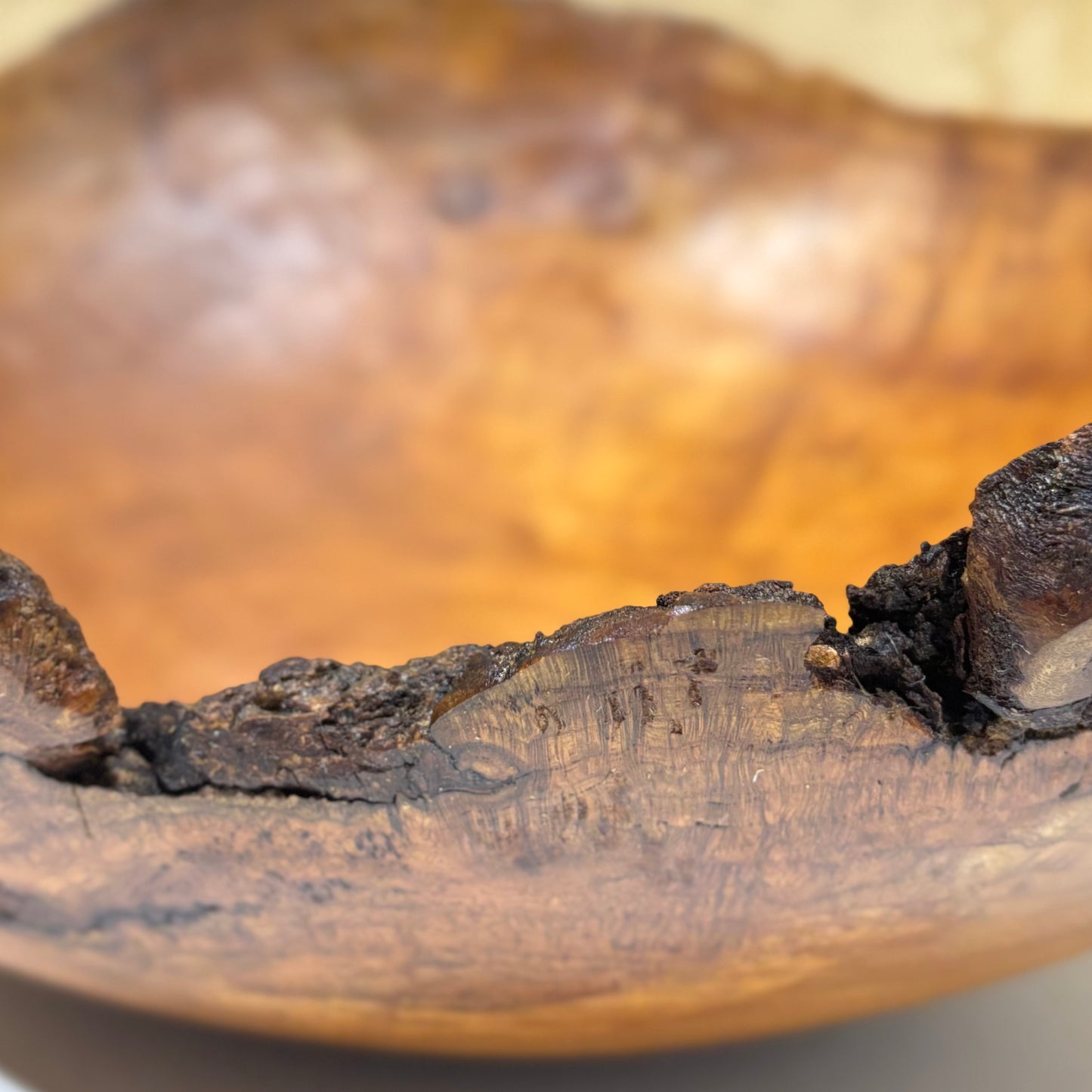 Lathe-Turned Live Edge Wood Bowls by Spencer Peterman