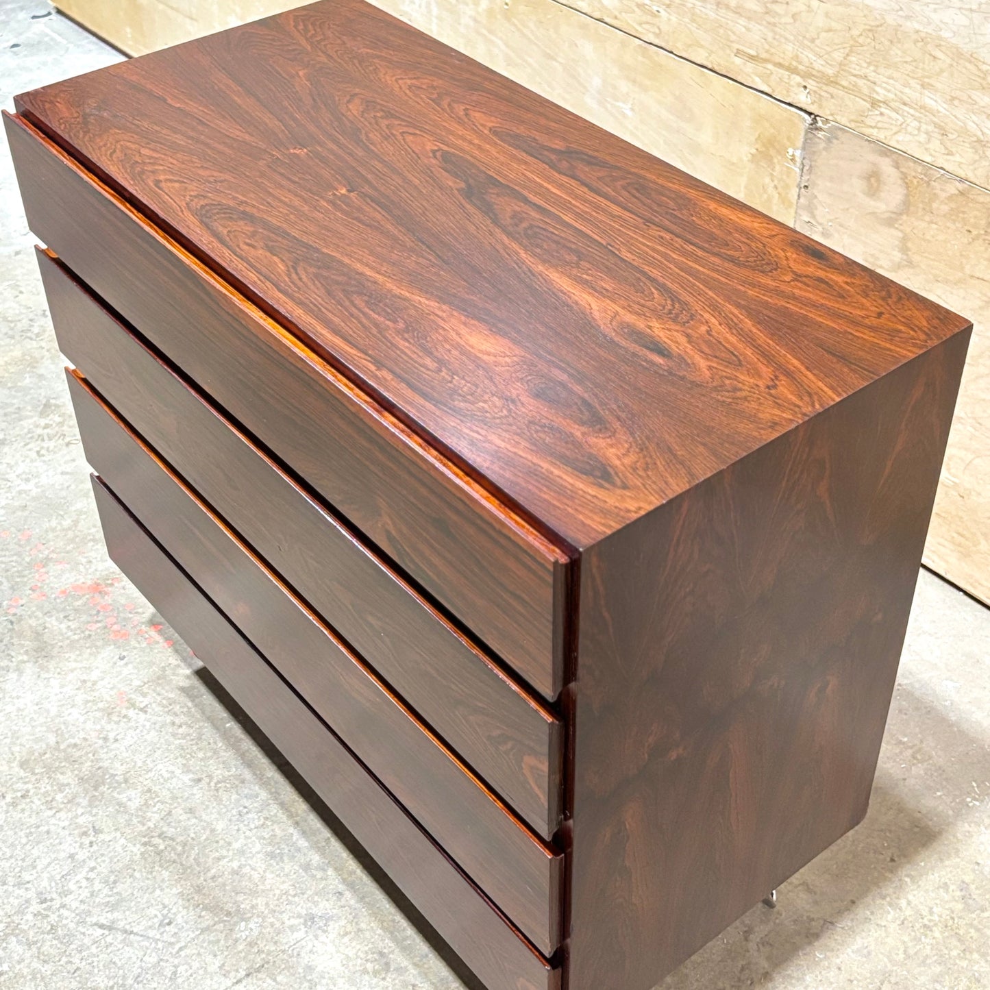 Vintage Danish MCM Rosewood Chest of Drawers by Arne Wahl Iversen for Vinde Møbelfabrik