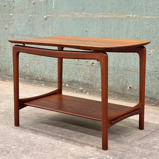 Danish Modern Teak Side Table by Peter Hvidt & Orla Molgaard Nielsen for France & Daverkosen