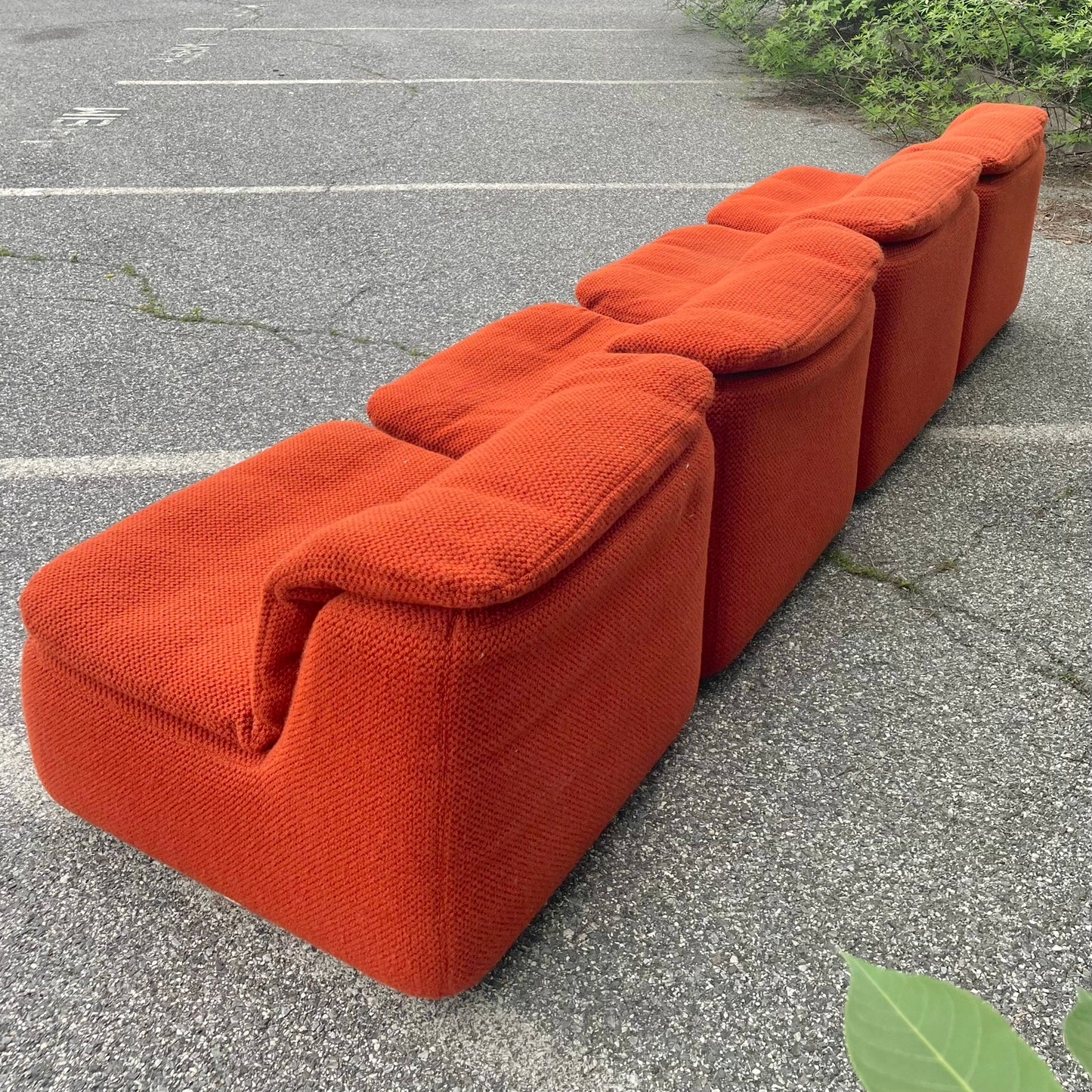 Vintage 4pc Modular Sofa by Friedrich Hill for Walter Knoll