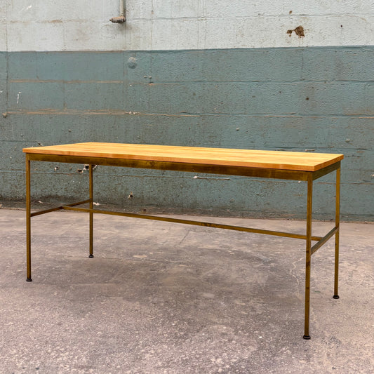 Brass Console Table by Paul McCobb for Directional