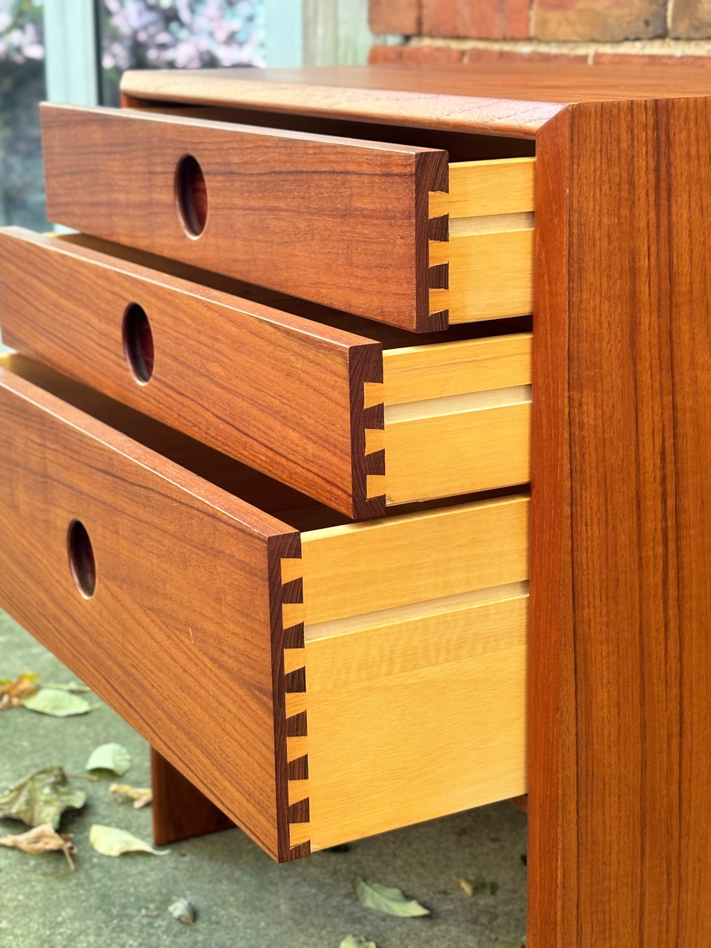 Danish Modern Petite Teak Chest