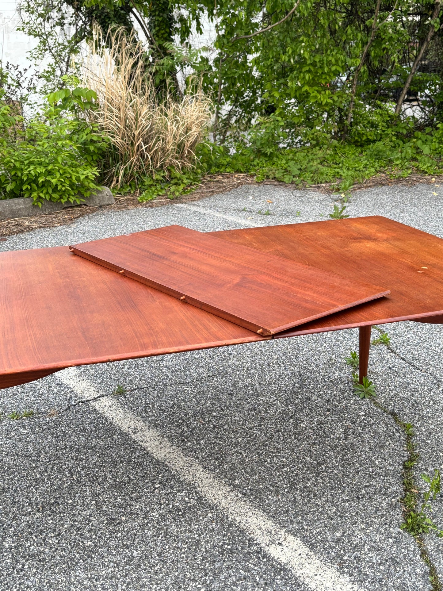 Vintage Teak Extendable Dining Table