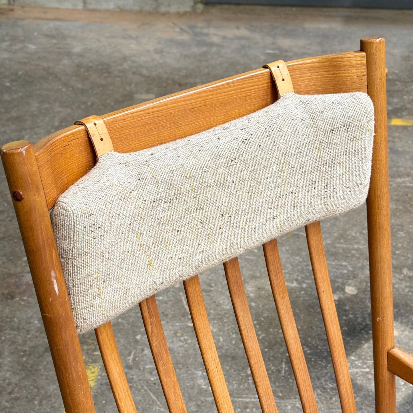 Danish Modern Teak Rocking Chair by Hans Wegner for Tarm Støle Møbelfabrik