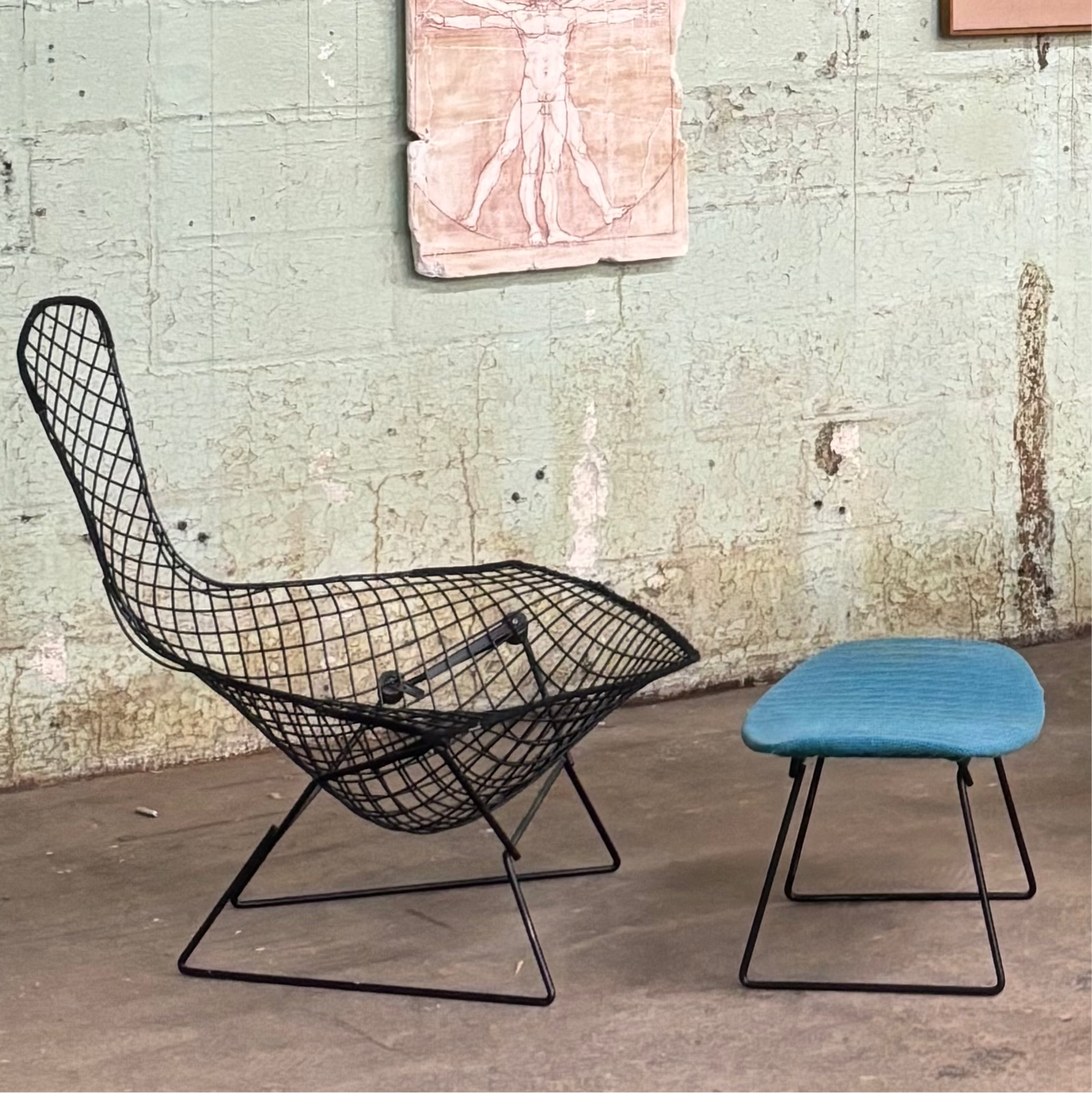 Vintage MCM ‘Bird’ Chair by Harry Bertoia for Knoll