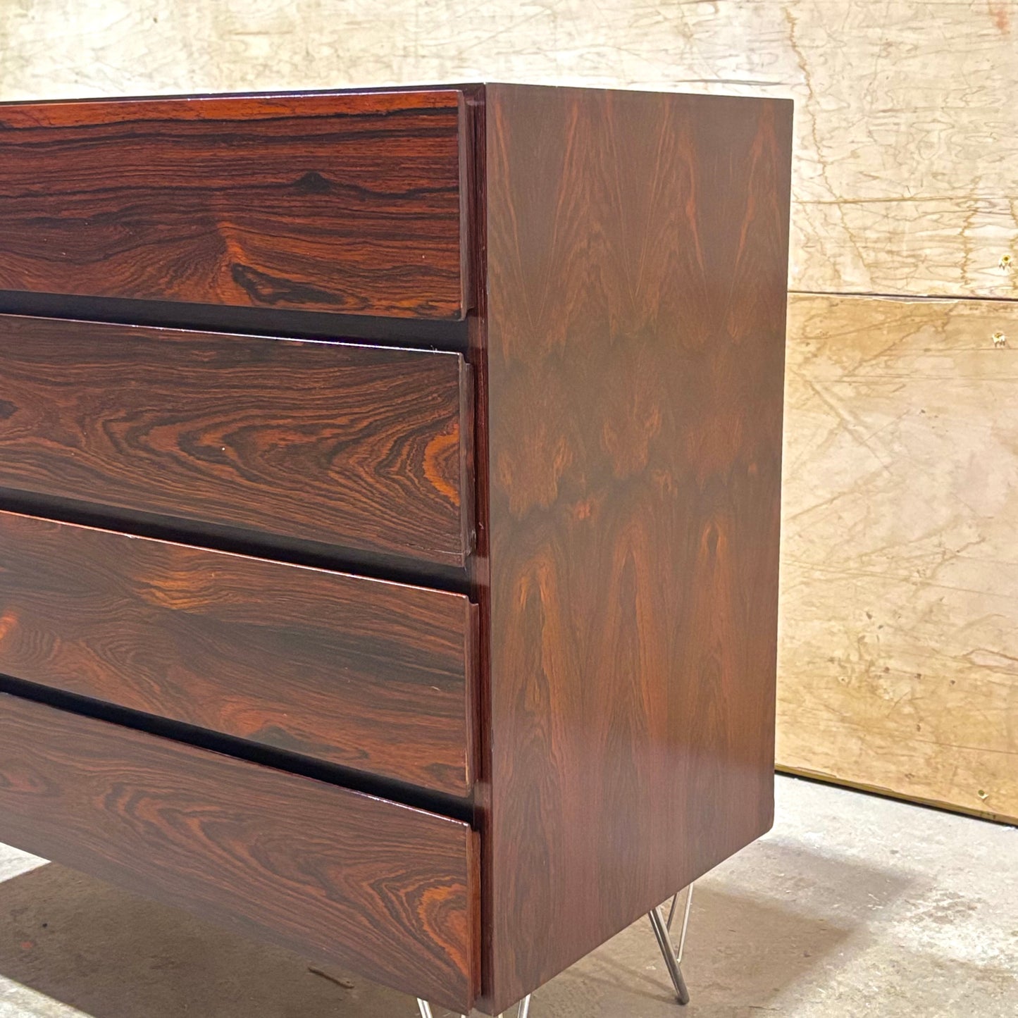 Vintage Danish MCM Rosewood Chest of Drawers by Arne Wahl Iversen for Vinde Møbelfabrik