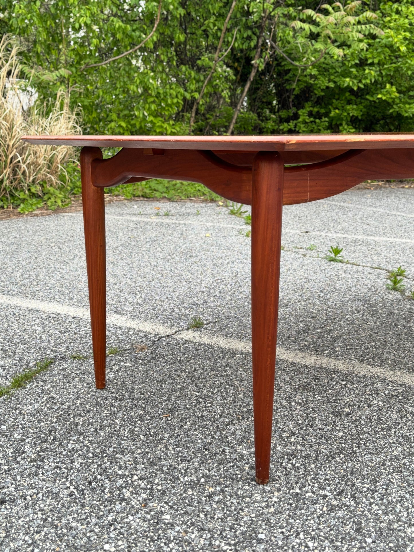Vintage Teak Extendable Dining Table
