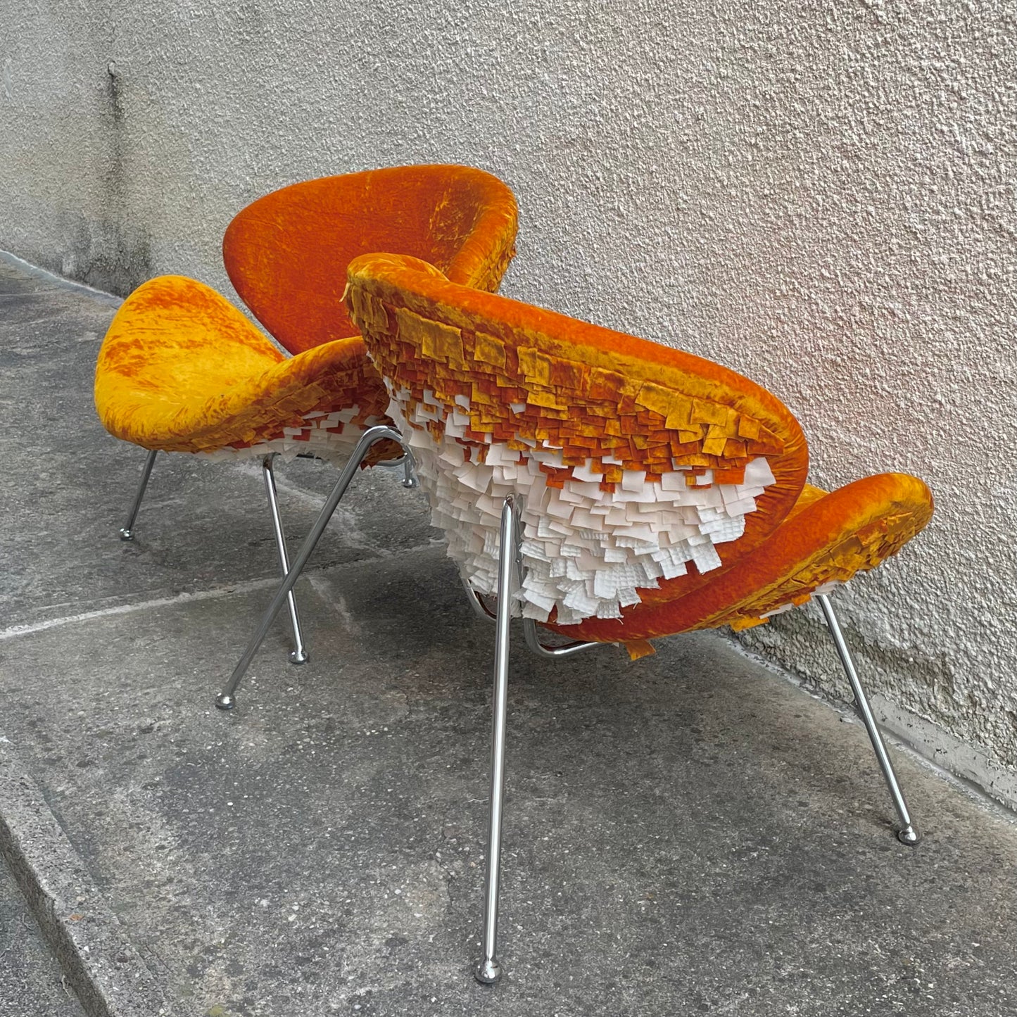 “Zested” F437 ‘Orange Slice’ Chair